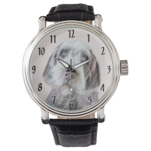 Wirehaired Pointing Griffon Painting - Dog Art Watch