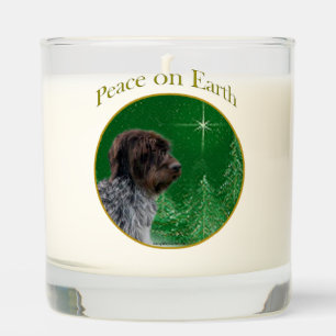 Wirehaired Pointing Griffon Peace Scented Candle