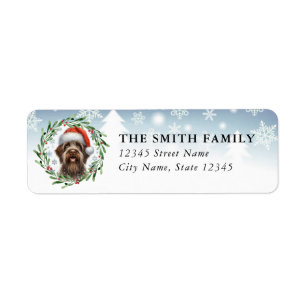 Wirehaired Pointing Griffon Return Address Label