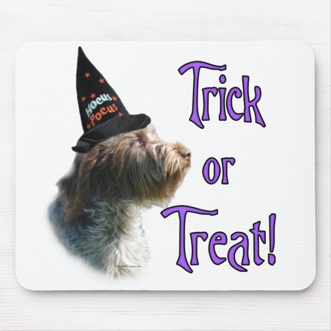 Wirehaired Pointing Griffon Trick Mouse Pad (Front)