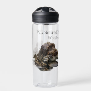 Wirehaired Pointing Griffon , Woodcock hunting  Water Bottle