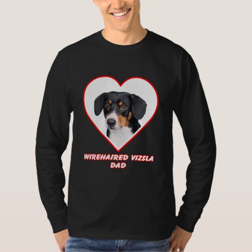 Wirehaired Vizsla Dog Dad  T_Shirt