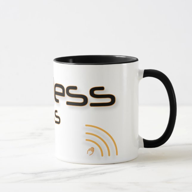 Wireless Access Christian prayer mug (Right)