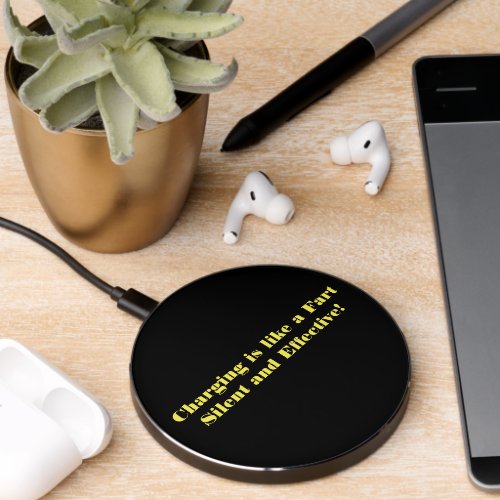 Wireless Charger a Fart Effective Silent