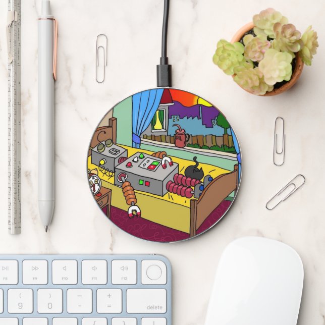 Wireless charger by dalDesignNZ (Desk)