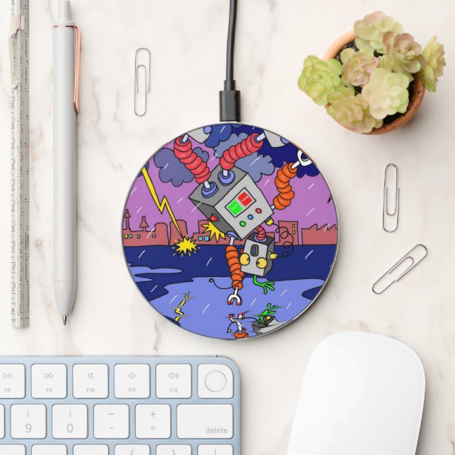 Wireless charger by dalDesignNZ (Desk)