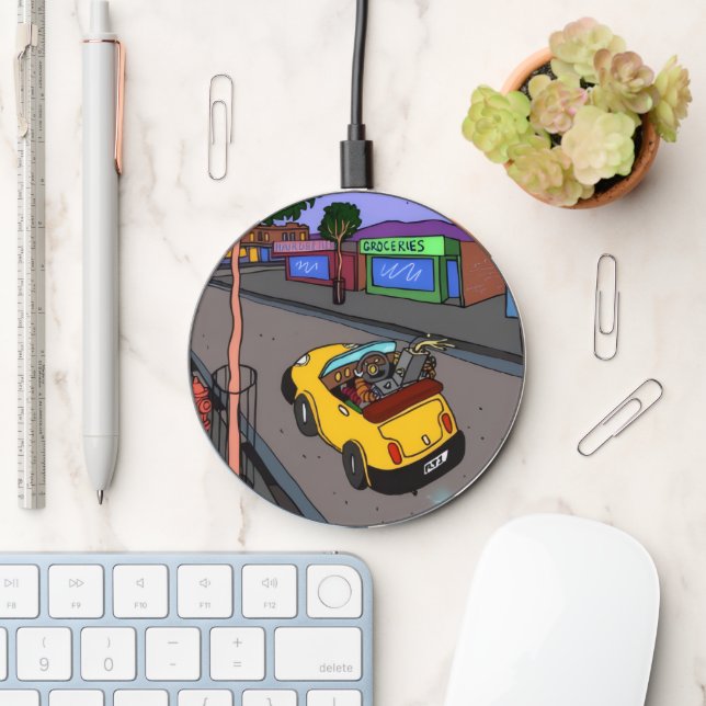 Wireless charger by dalDesignNZ (Desk)