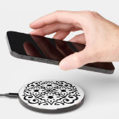 Wireless Charger Elegant Moroccan Geometric Wirele (Hand)