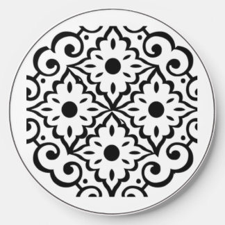 Wireless Charger Elegant Moroccan Geometric Wirele