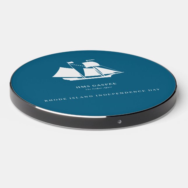 Wireless Charger — HMS Gaspee (Front 2)