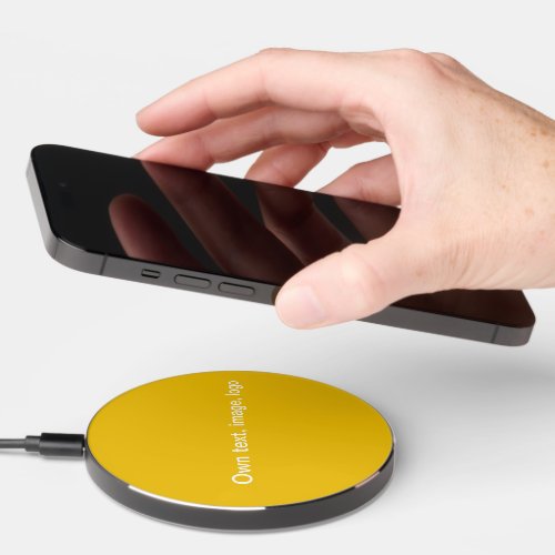 Wireless Charger uni Yellow