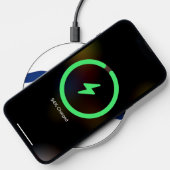 Wireless charger with flag of Cincinnati, U.S. (Phone)