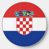 Wireless charger with flag of Croatia (Front)