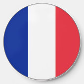 Wireless charger with flag of France (Front)