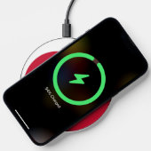 Wireless charger with flag of Greenland (Phone)
