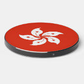 Wireless charger with flag of Hong Kong (Front 2)