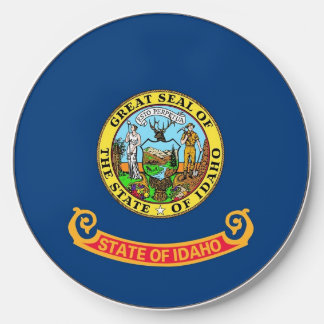 Wireless charger with flag of Idaho, U.S.