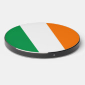 Wireless charger with flag of Ireland (Front 2)