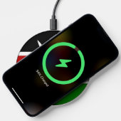 Wireless charger with flag of Kenya (Phone)