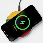 Wireless charger with flag of Lithuania (Phone)