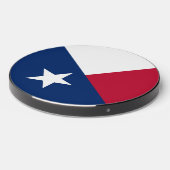 Wireless charger with flag of Texas, U.S. (Front 2)