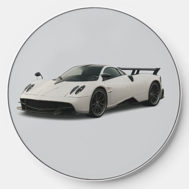 Wireless charger with pagani design (Front)