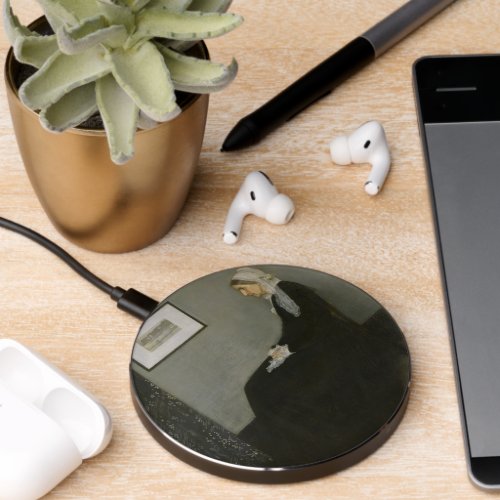 Wireless Charger with Whistlers Mother Print
