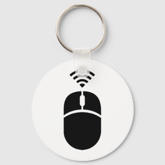 Wireless computer mouse keychain