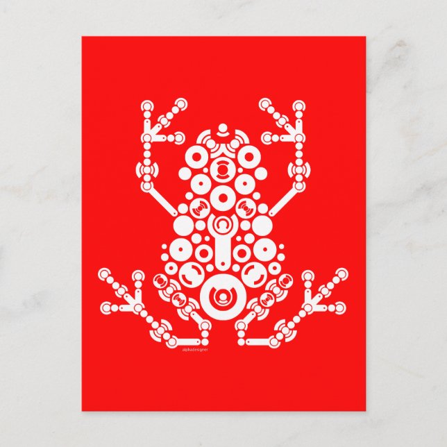 Wireless Frog Postcard (Front)