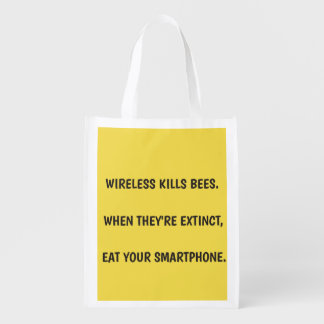 Wireless kills bees, eat your smartphone bag
