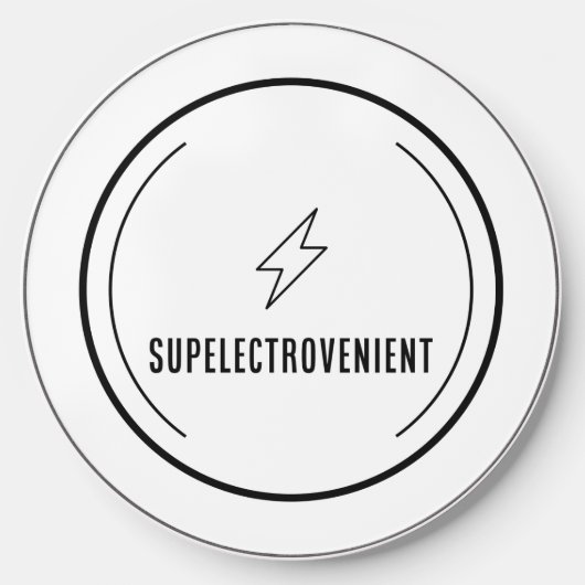 Wireless Qi-Enabled Charger (Black Logo) (Front)