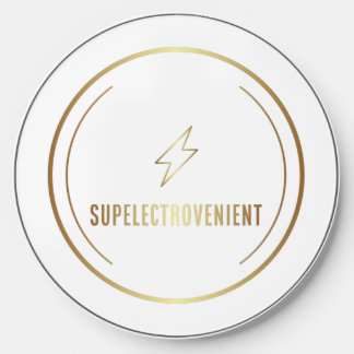 Wireless Qi-Enabled Charger (Gold Logo)