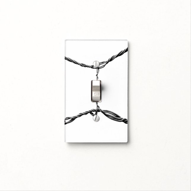 Wires Light Switch Cover (In Situ)
