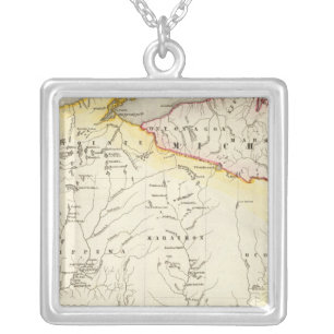 Wisconsin 6 silver plated necklace