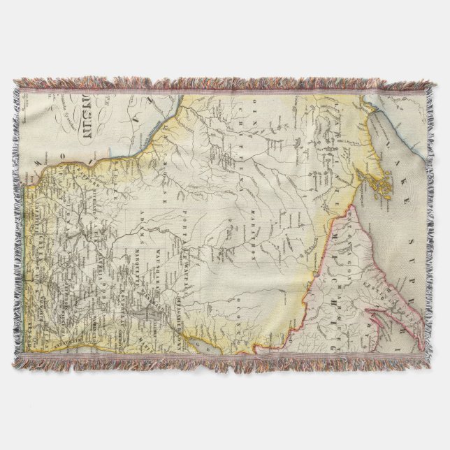 Wisconsin 6 throw blanket (Front)