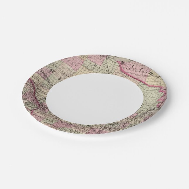Wisconsin 9 paper plates (Angled)