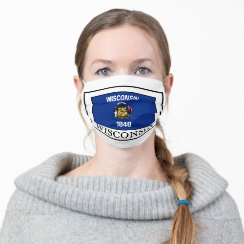 Wisconsin Adult Cloth Face Mask