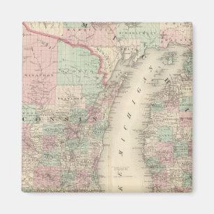 Wisconsin and Michigan Magnet