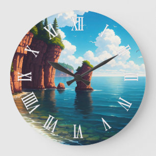 Wisconsin Apostle Islands National Lakeshore Large Clock