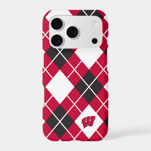 Wisconsin Argyle Pattern iPhone 17 Pro Case