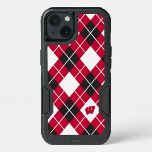 Wisconsin Argyle Pattern iPhone 13 Case