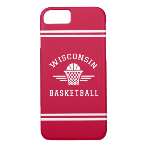 Wisconsin  Basketball iPhone 87 Case