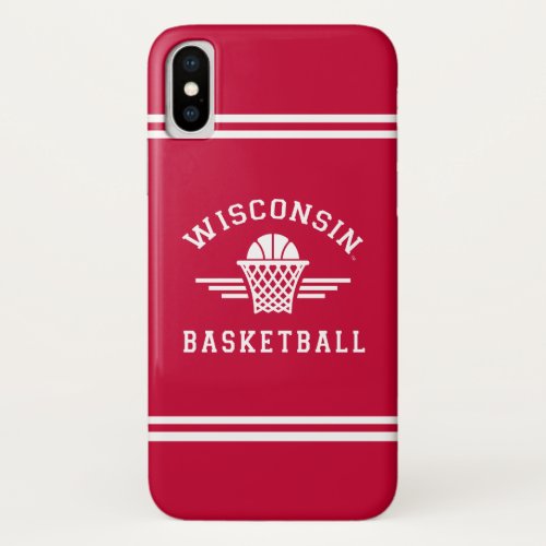 Wisconsin  Basketball iPhone X Case