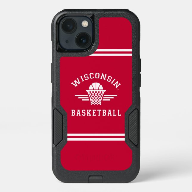 Wisconsin | Basketball Otterbox iPhone Case (Back)