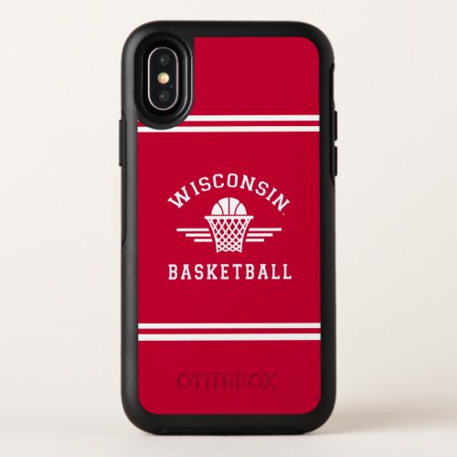 Wisconsin  Basketball OtterBox Symmetry iPhone X Case