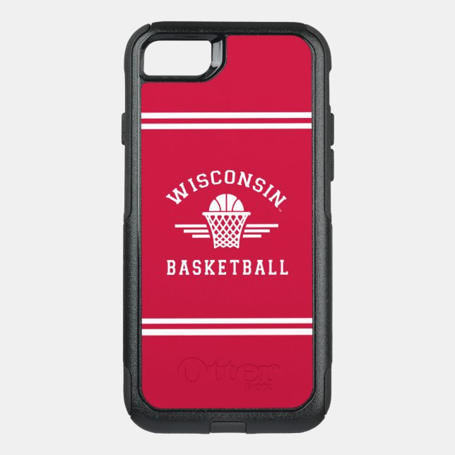 Wisconsin | Basketball Otterbox iPhone Case (Back)