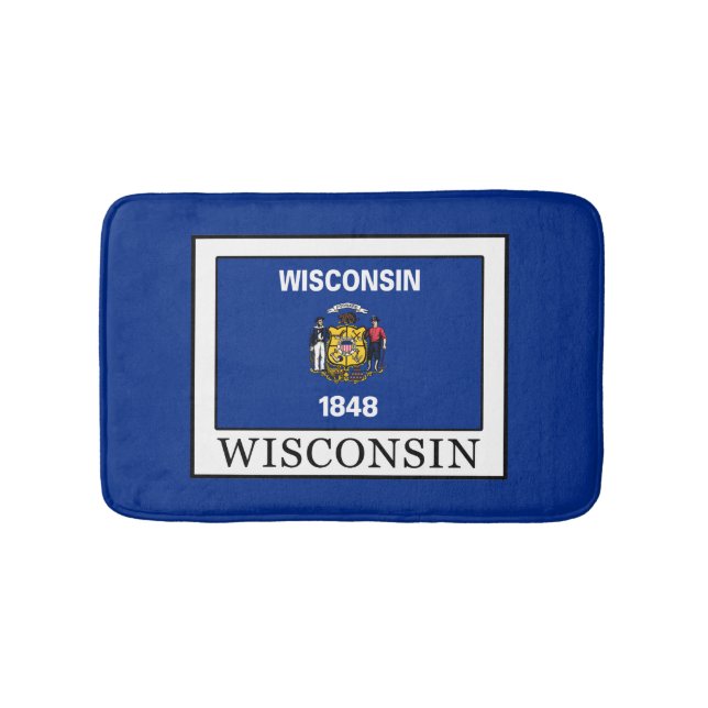 Wisconsin Bathroom Mat (Front)