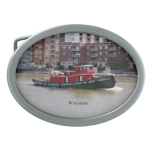 Wisconsin belt buckle (Front)