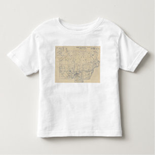 Wisconsin Bicycle Road Map 5 Toddler T-shirt