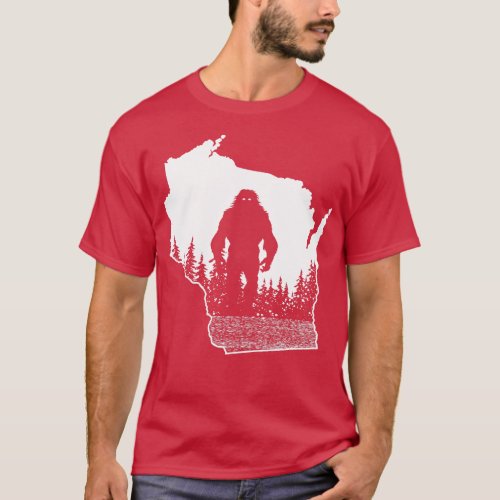 Wisconsin Bigfoot T_Shirt